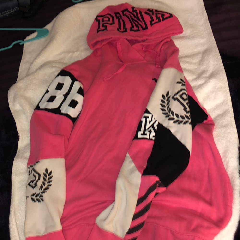 Pink hoodie!